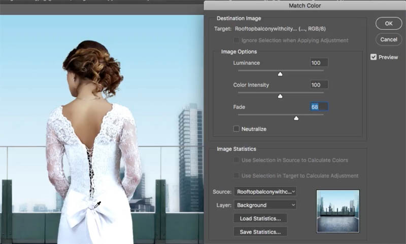 color correction and photo editing
